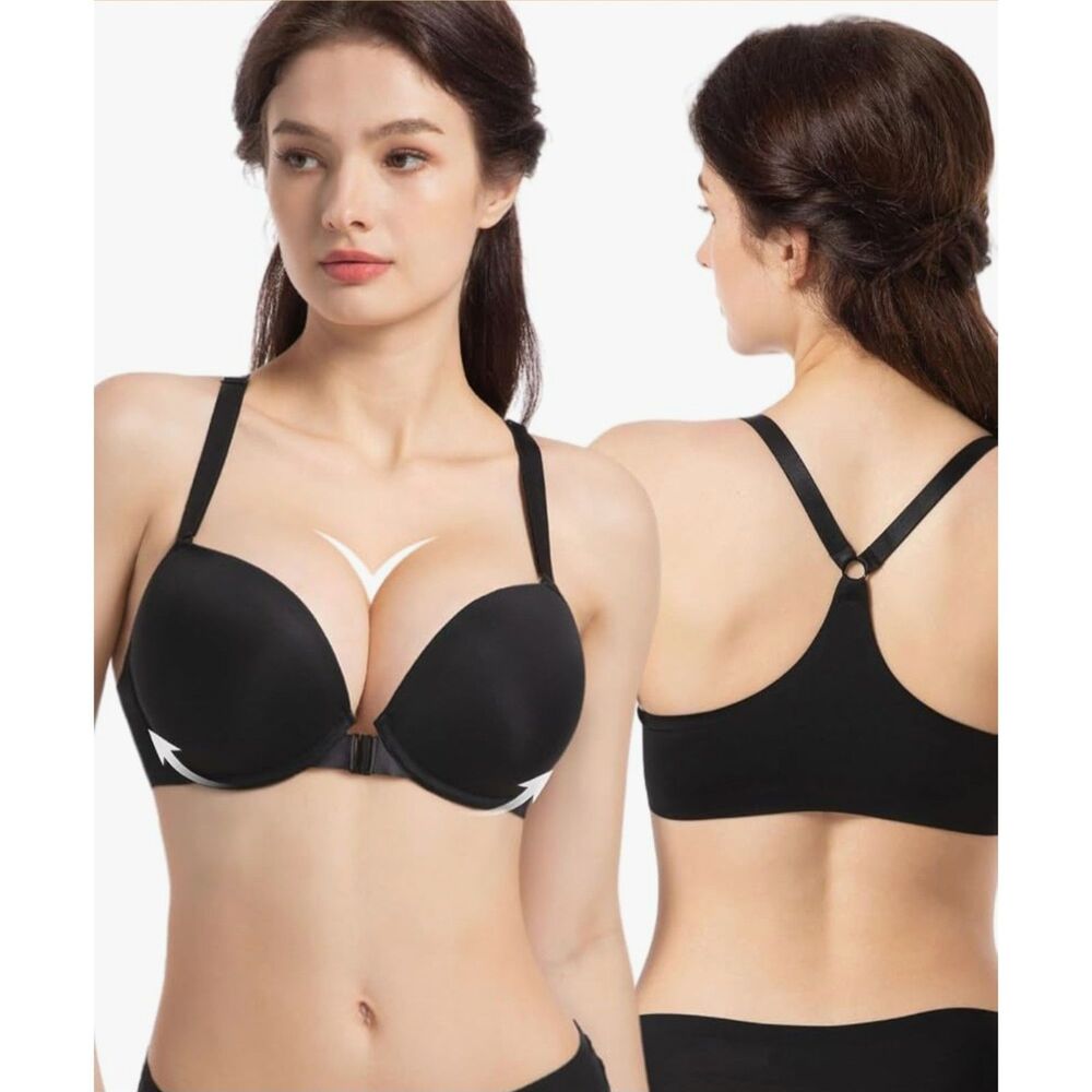 Racerback Push Up Padded Bra